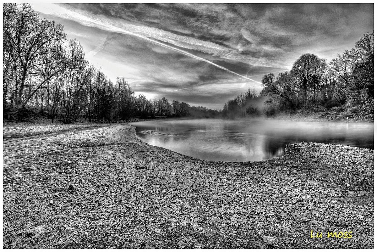 Sunrise on the river