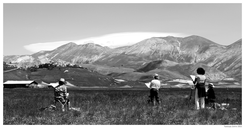 Artisti sul Pian Grande