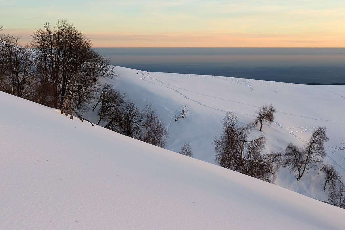 Snow on the Mottarone