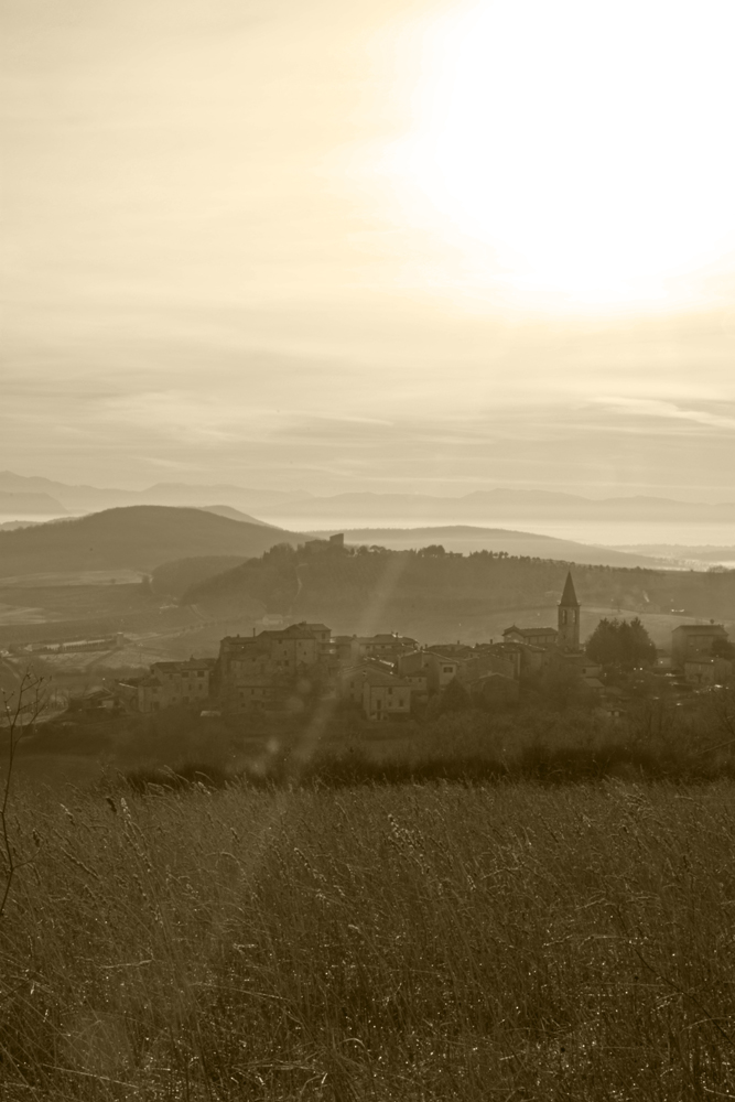 first rays of the sun