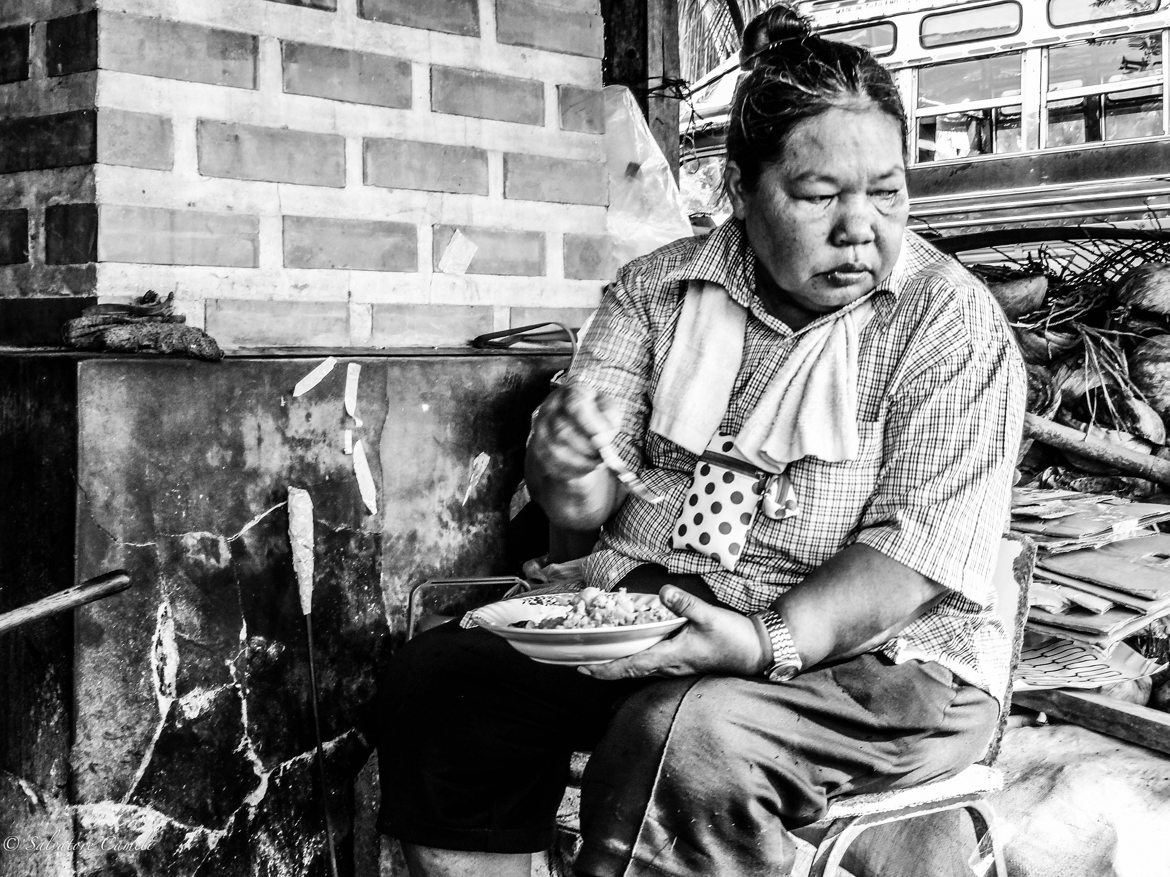 typical snack Thai floating market