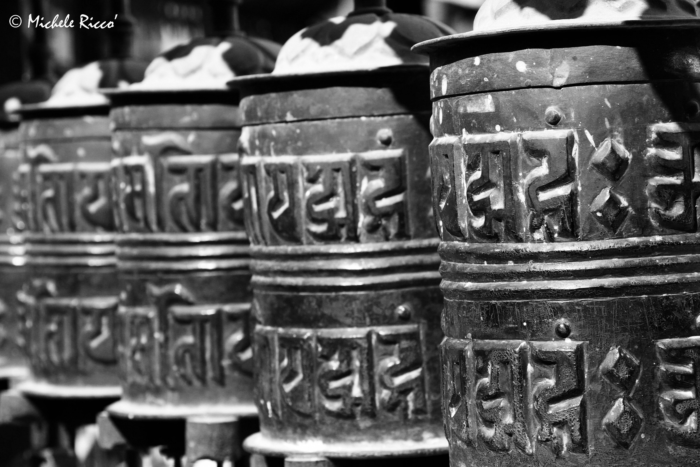 Kathmandu rulli per la preghiera