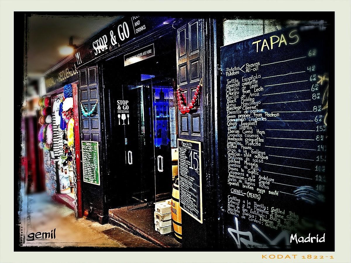 Madrid with a smartphone