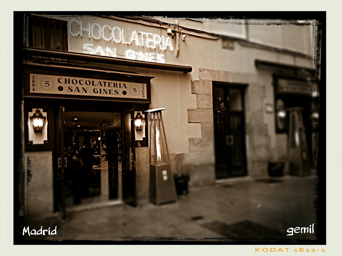 Madrid with a smartphone