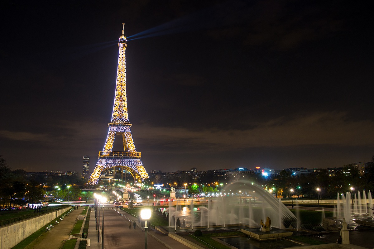 View of the Eiffel Tower