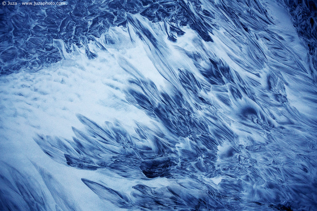 Drawing on the sand, viewed from above