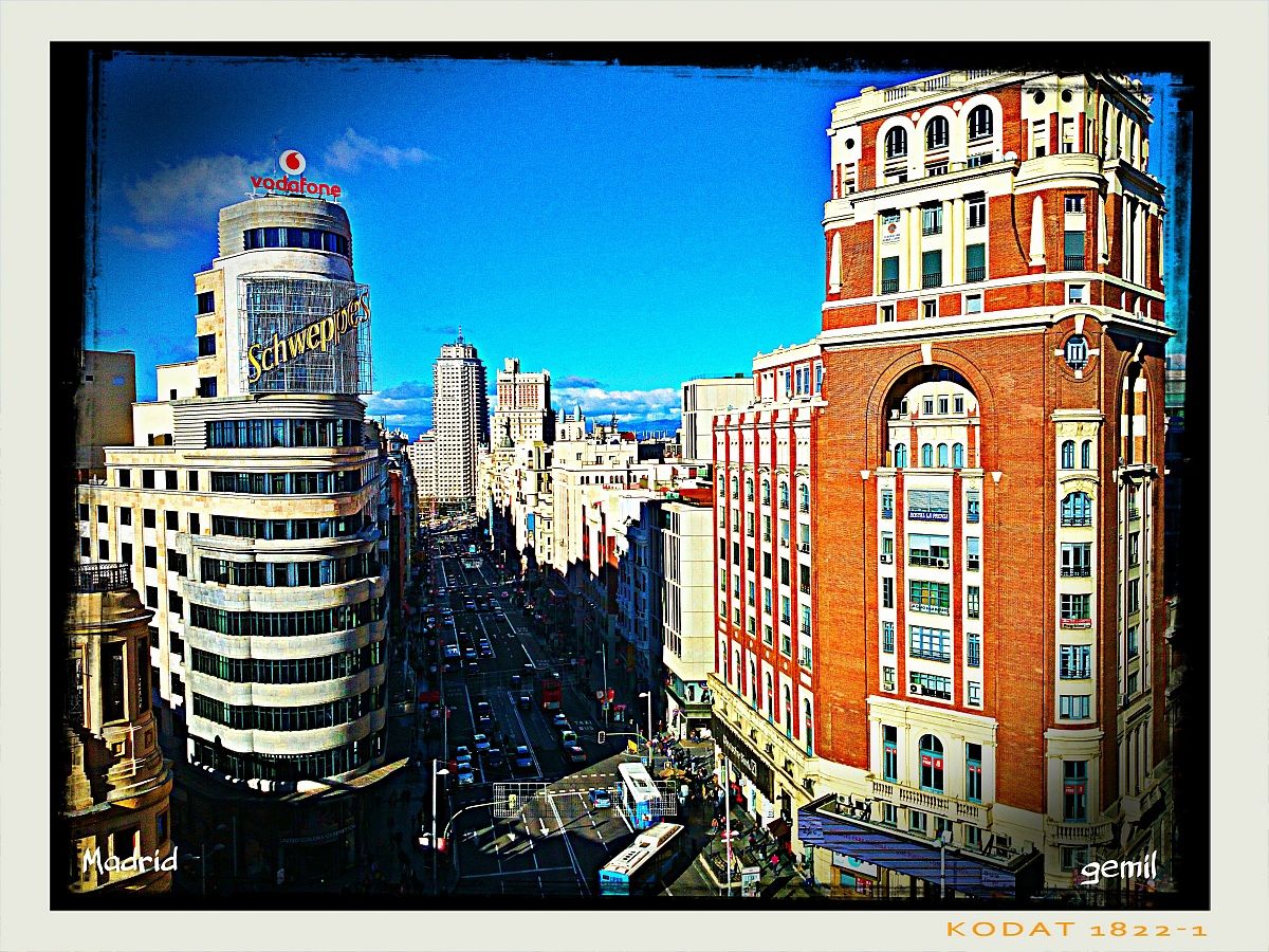 Madrid with a smartphone