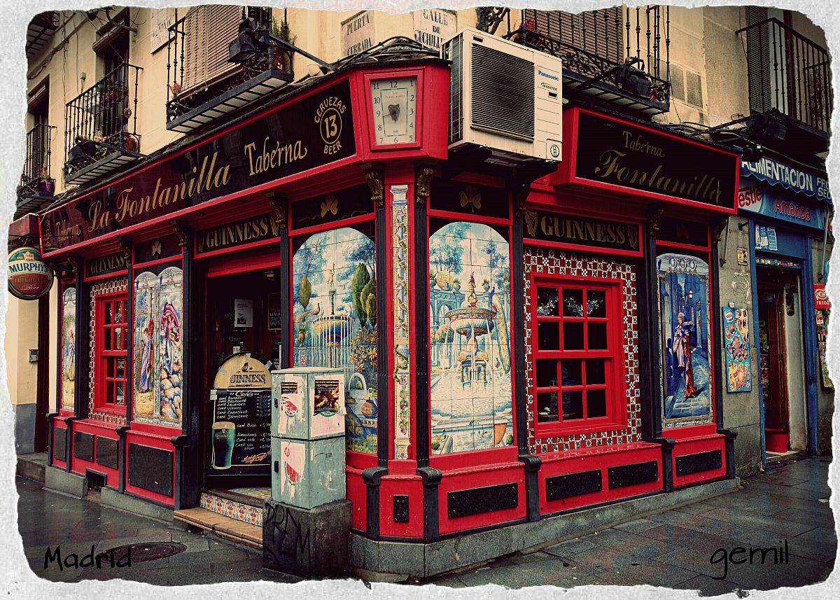 Madrid with a smartphone