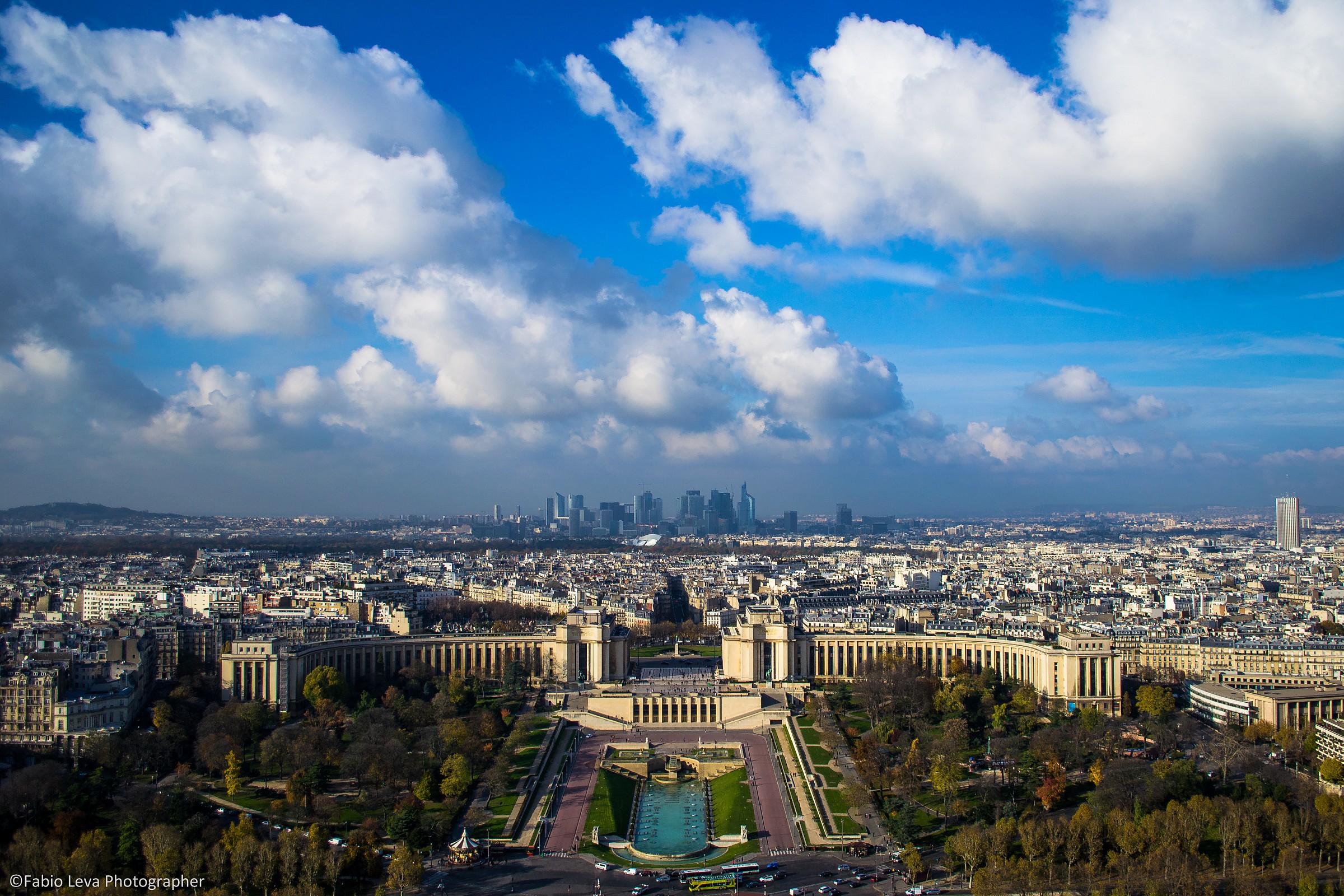 Panorama dalla Tour Eiffel