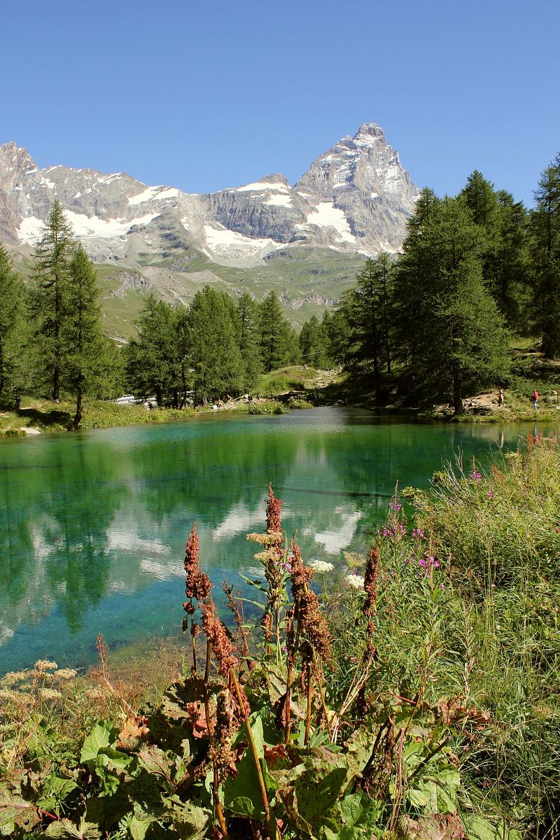 The Matterhorn seen from Lake Bleu 2