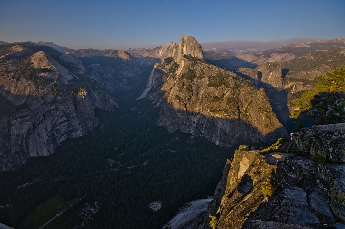 Sunset on the Half Dome - Glacier Point