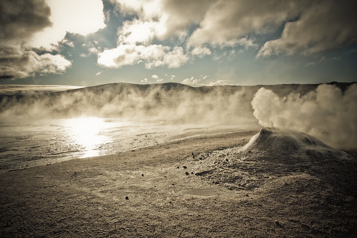 backlight in the steam