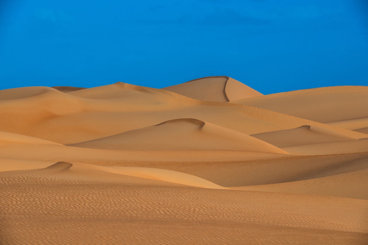 Purety del deserto del Rub al-Khali