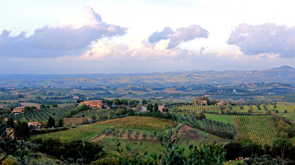 The Val D'Elsa in Autumn