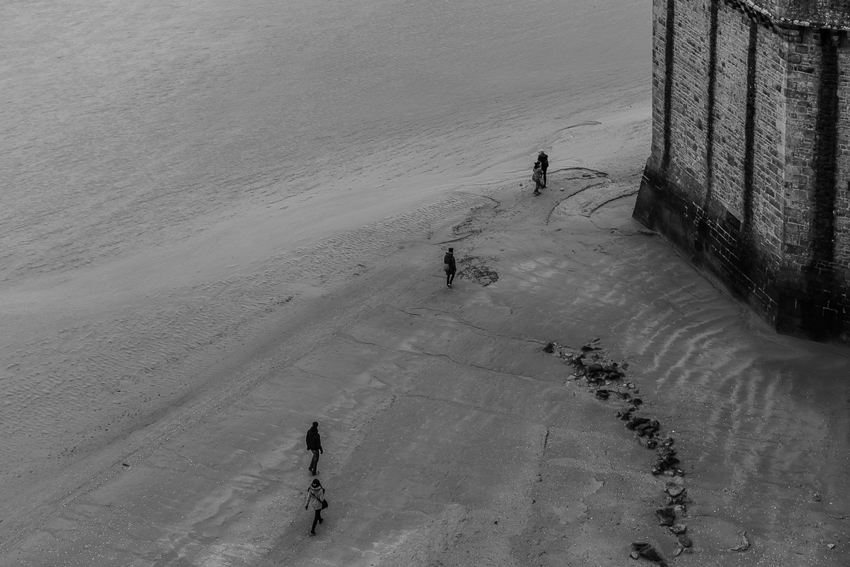 The promenade dans l'eau