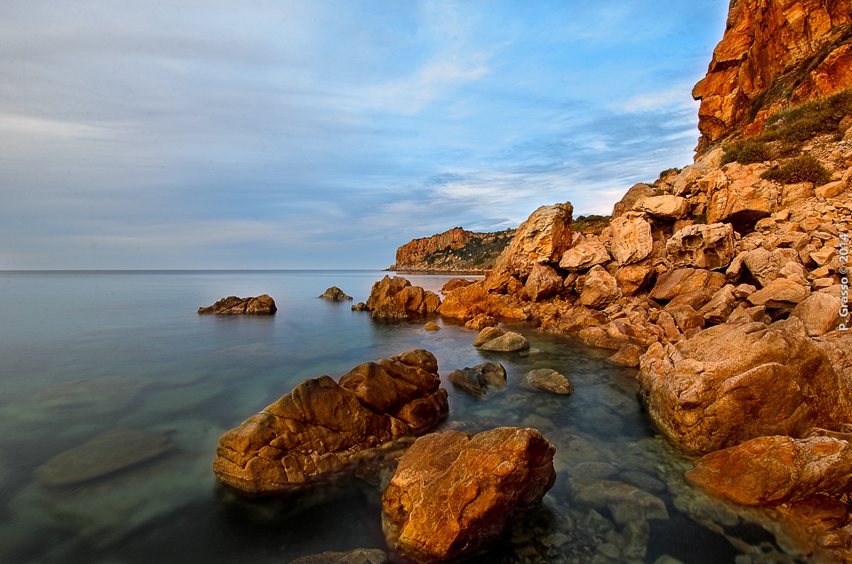 il gigante nella roccia - Finale di Poliina (Pa) -