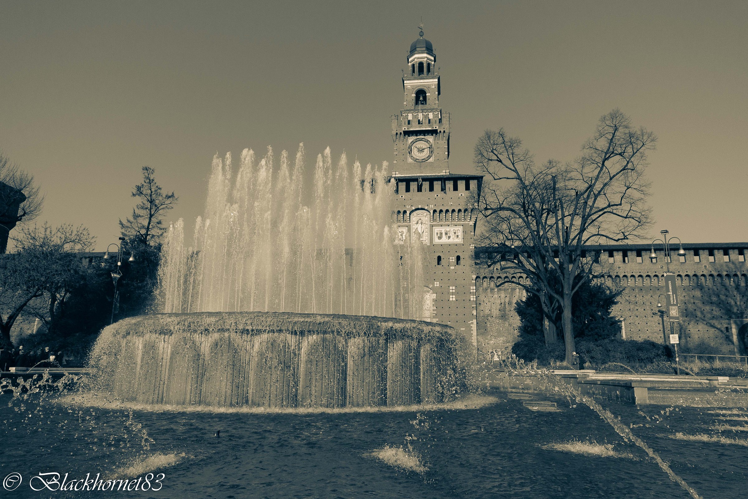 The Castello Sforzesco