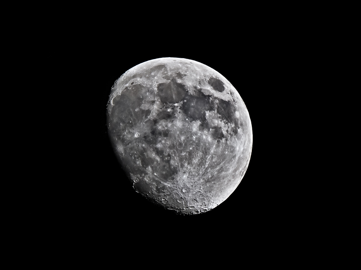 Dalla finestra della camera.