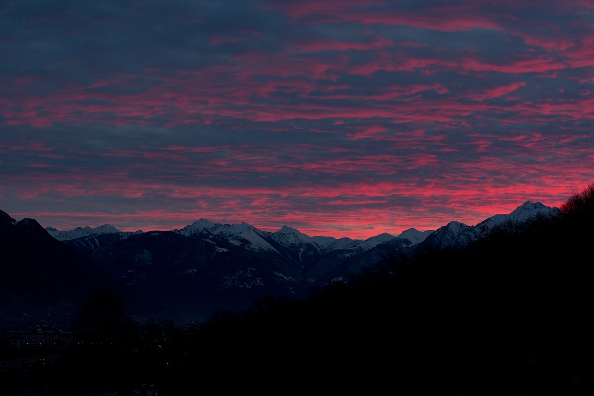 red sky losone
