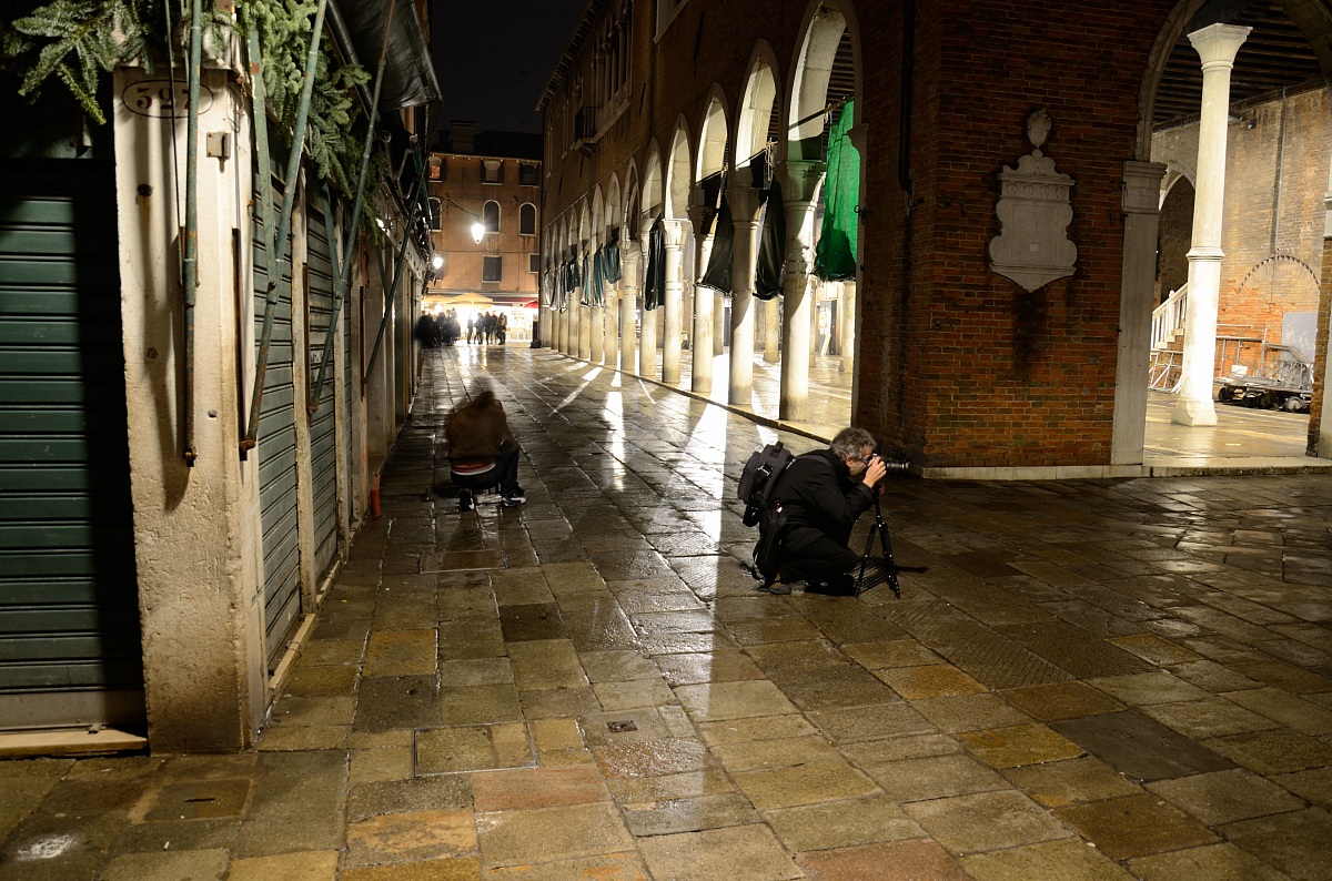 Photographer at work