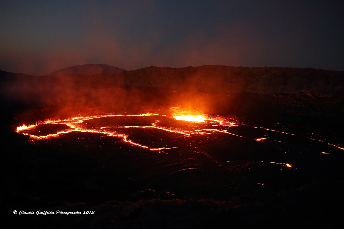 Il Lago di Lava dell'Erta Ale