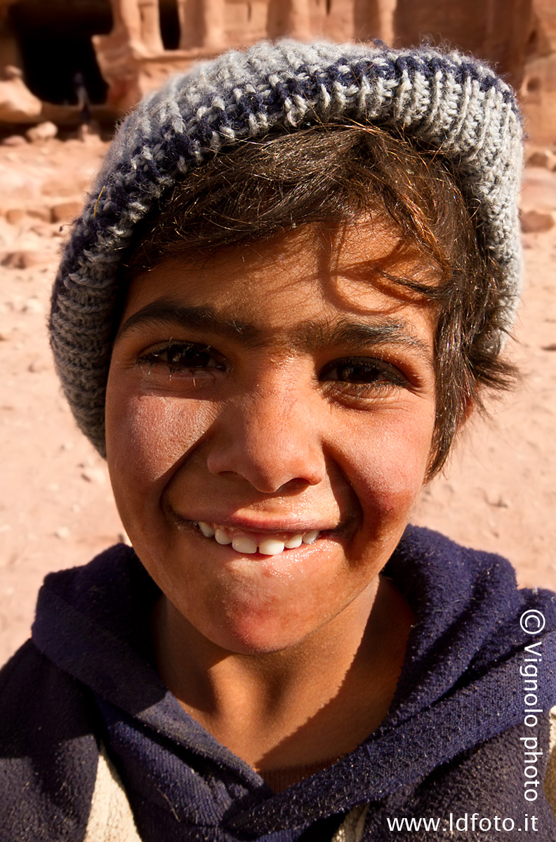 Giovane venditore di Petra 2 (Giordania)