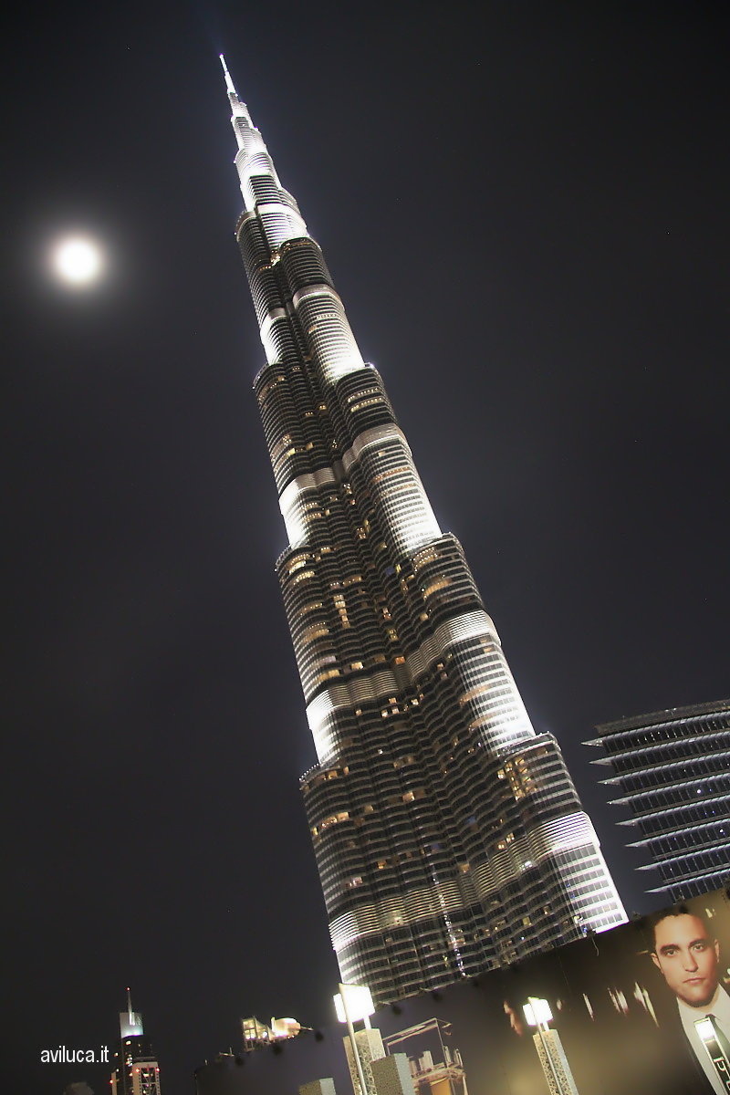 Burj Khalifa by night ...