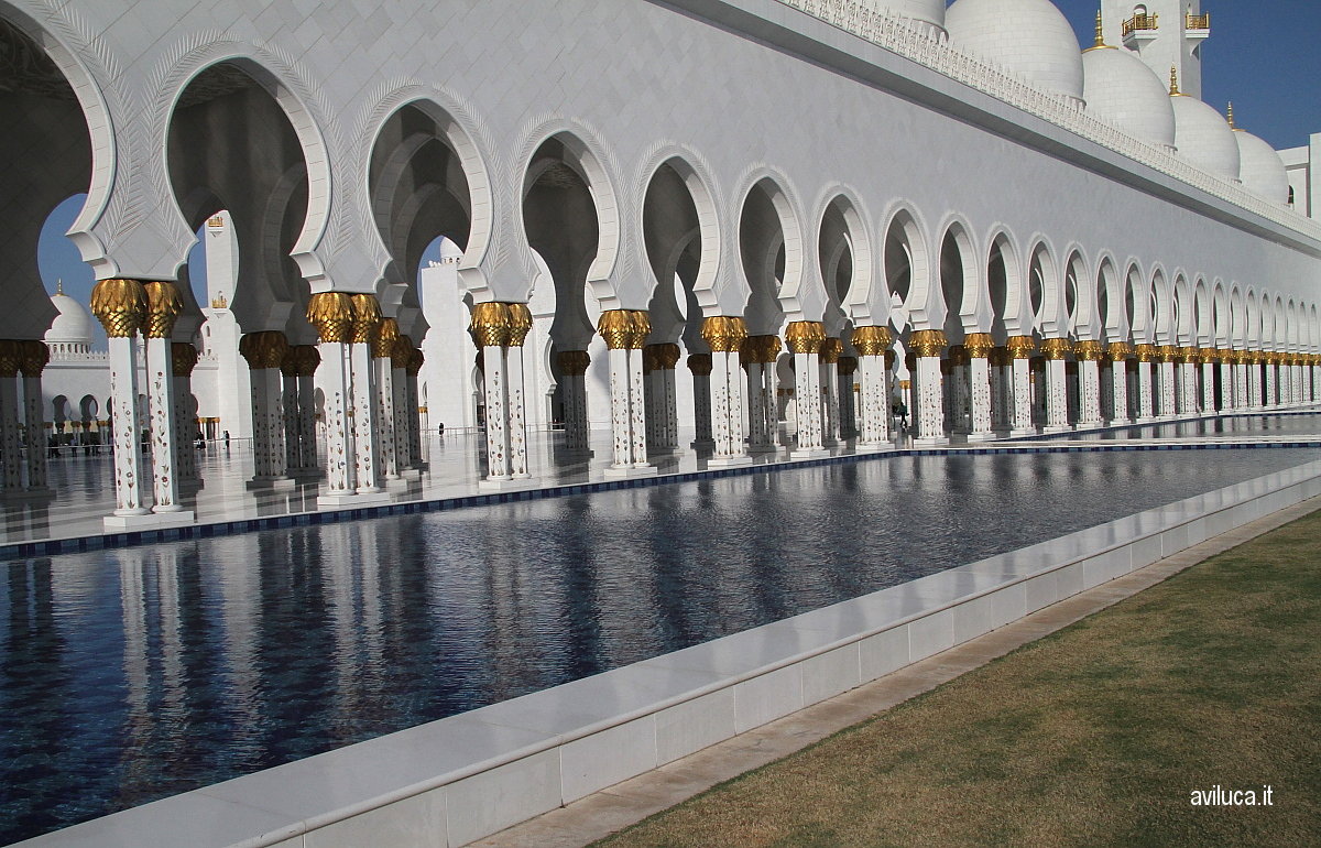 The Grand Mosque in Abu Dhabi