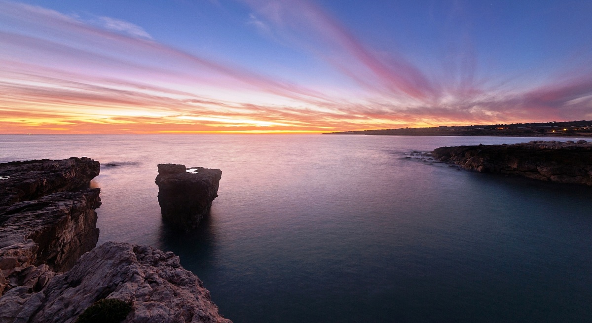 Sunset panorama format .. ..