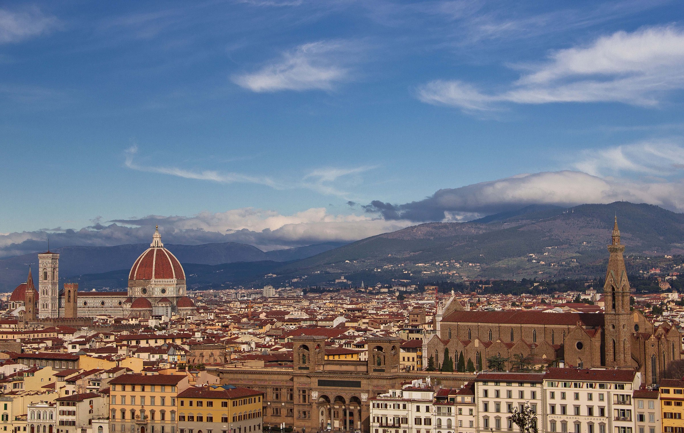 Good weather ... on Florence!