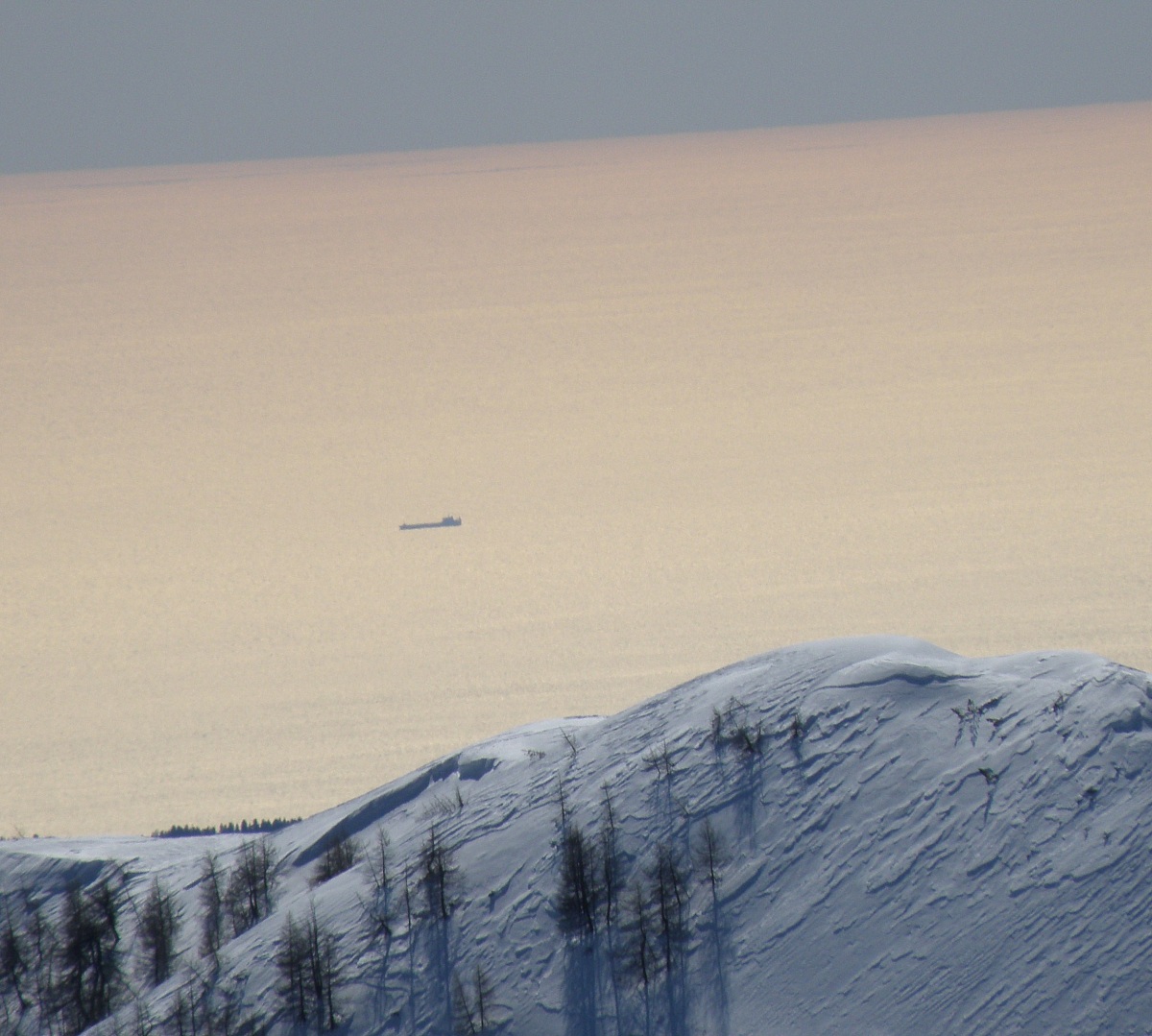 dove la neve si coniuga bene col mare v. Meraviglie