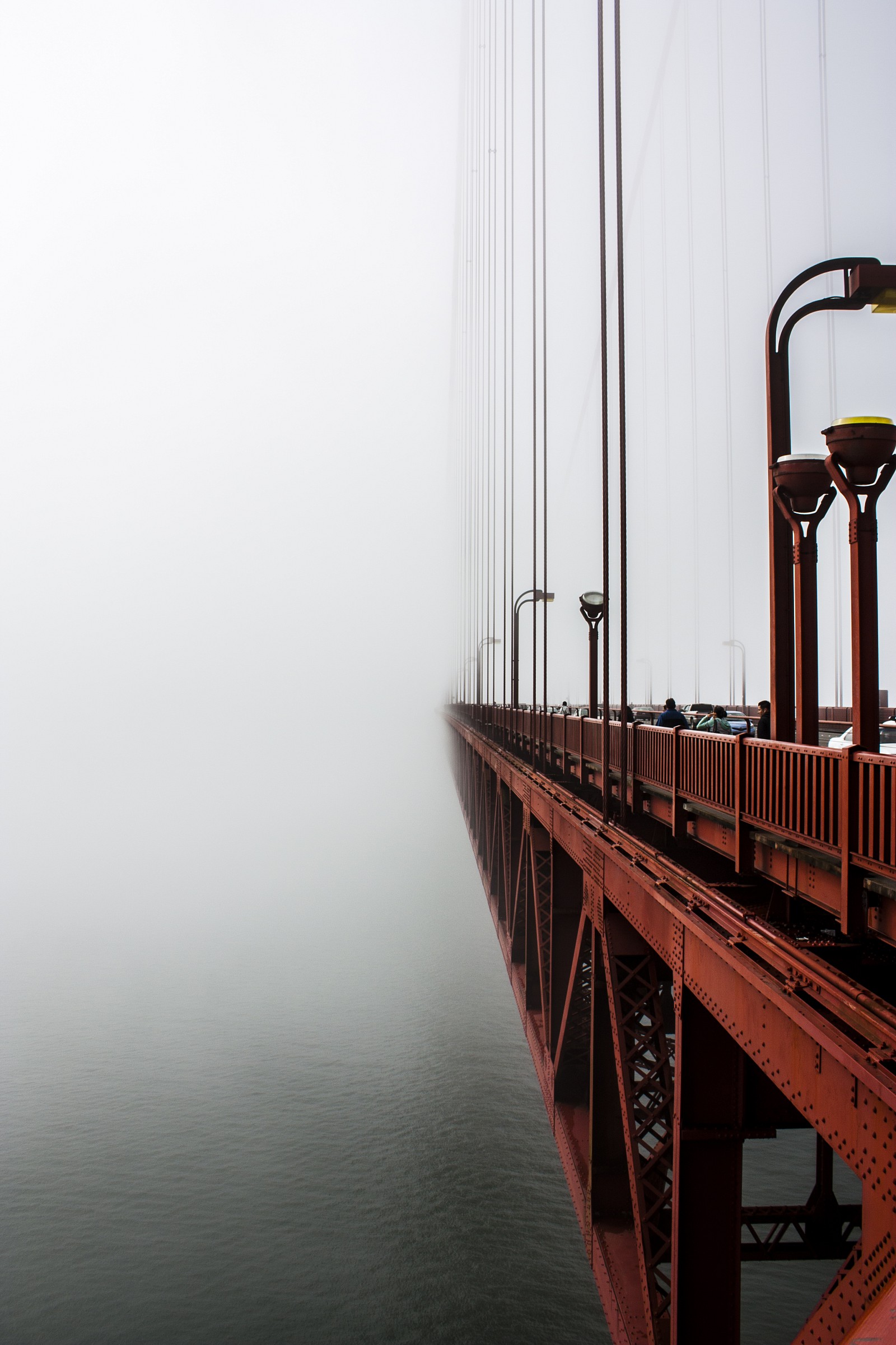 Bridge in the fog
