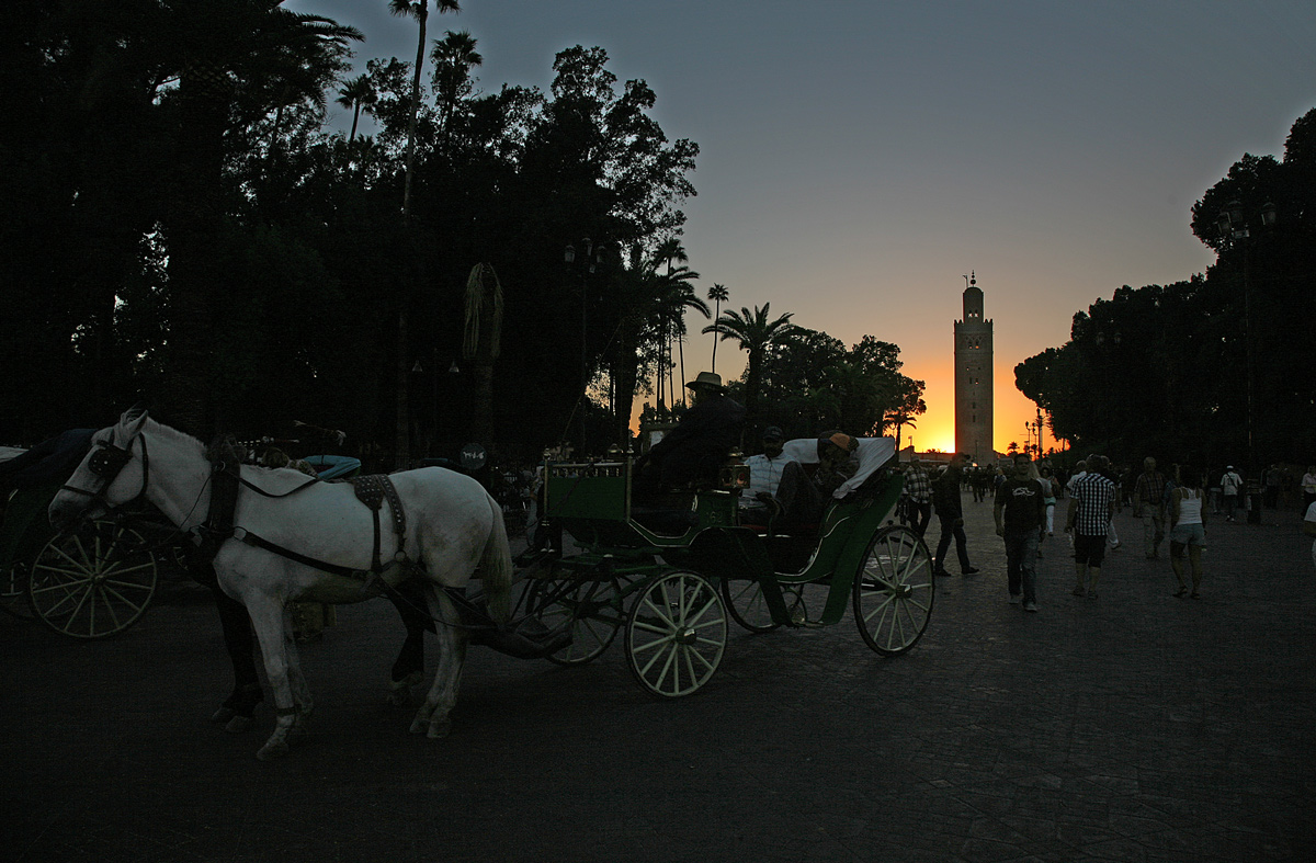 Tramonto a Marrakesh
