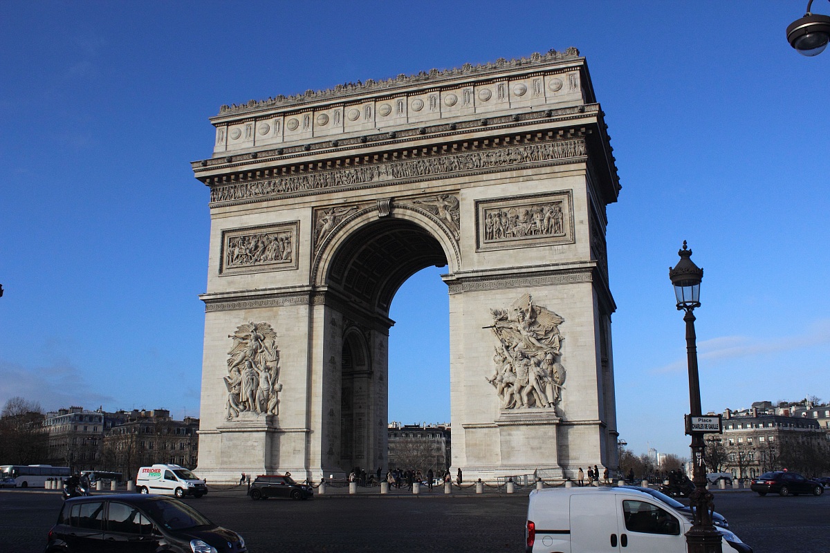 Arco di Trionfo, Parigi 2013