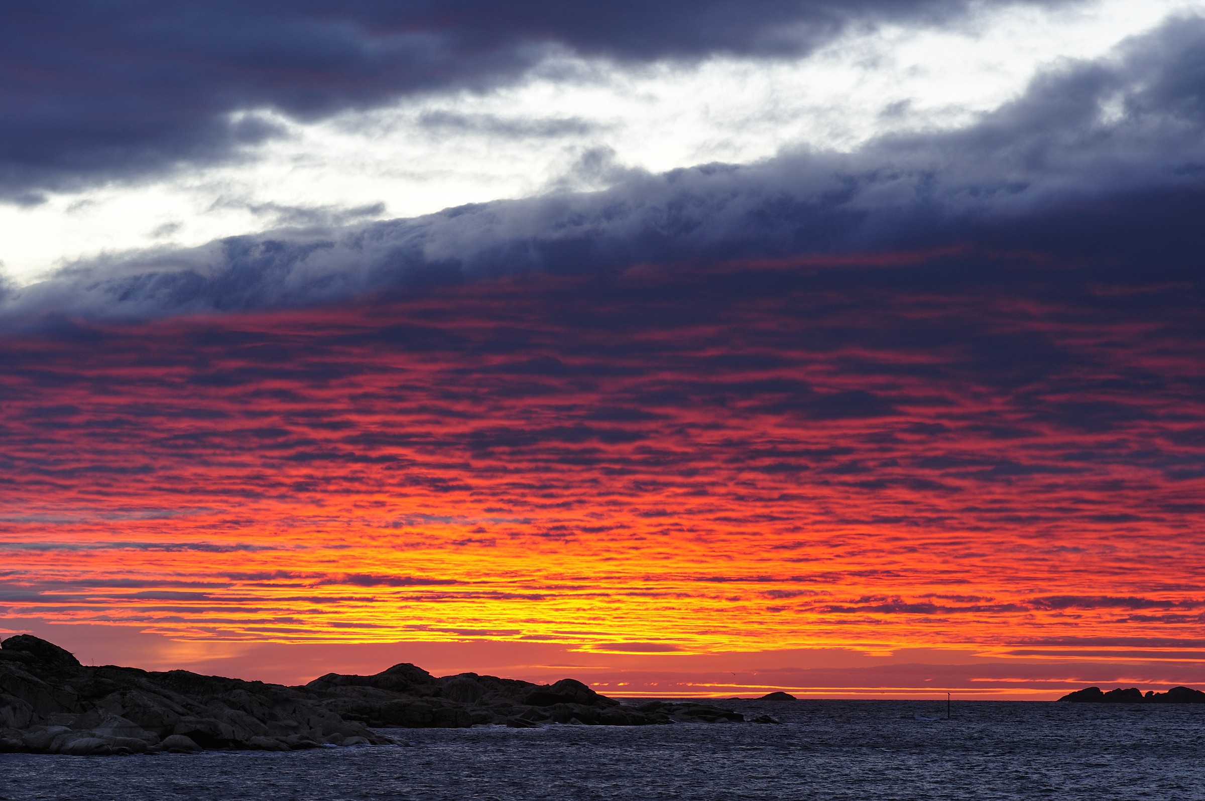 Tramonto alle Lofoten