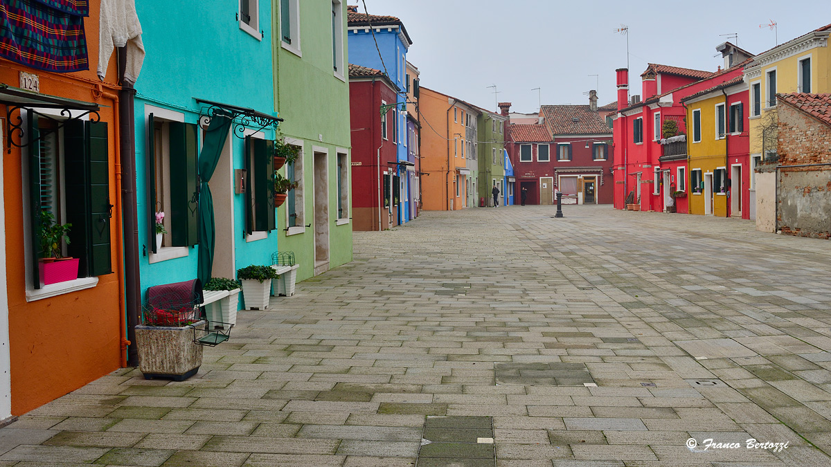 Burano colors of square