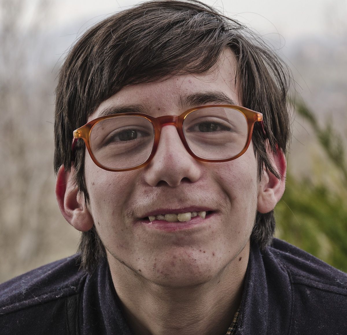 The happiness that transmits a smile