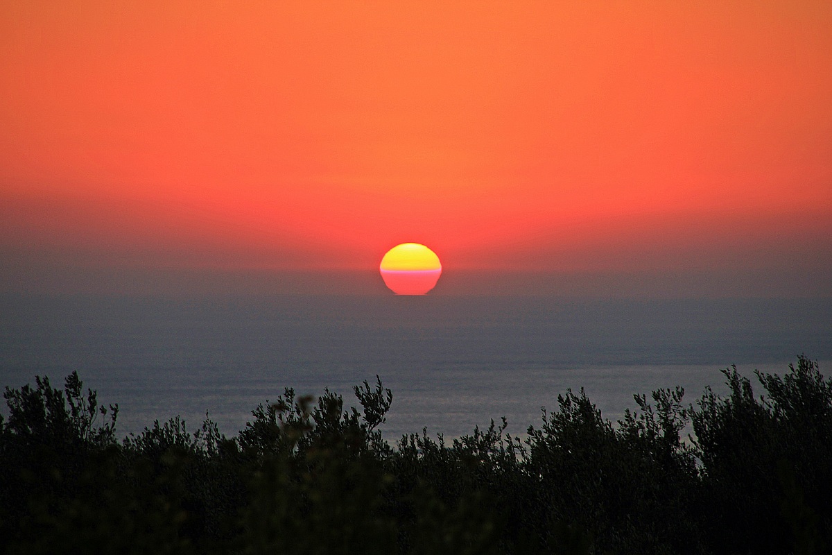 Tramonto Infuocato