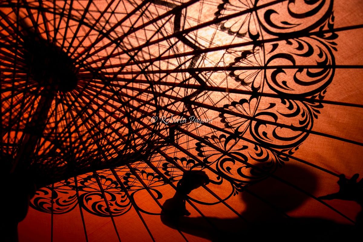 Manufacture of umbrellas