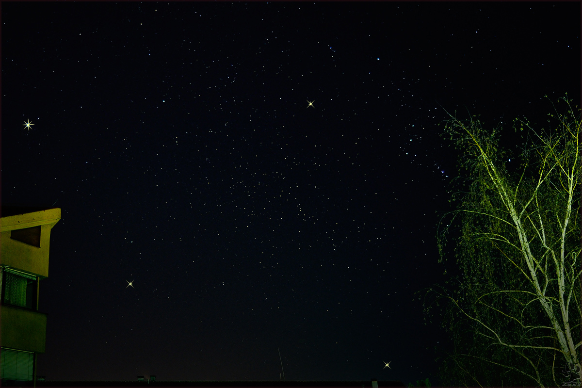 Inverno Triangle e Giove