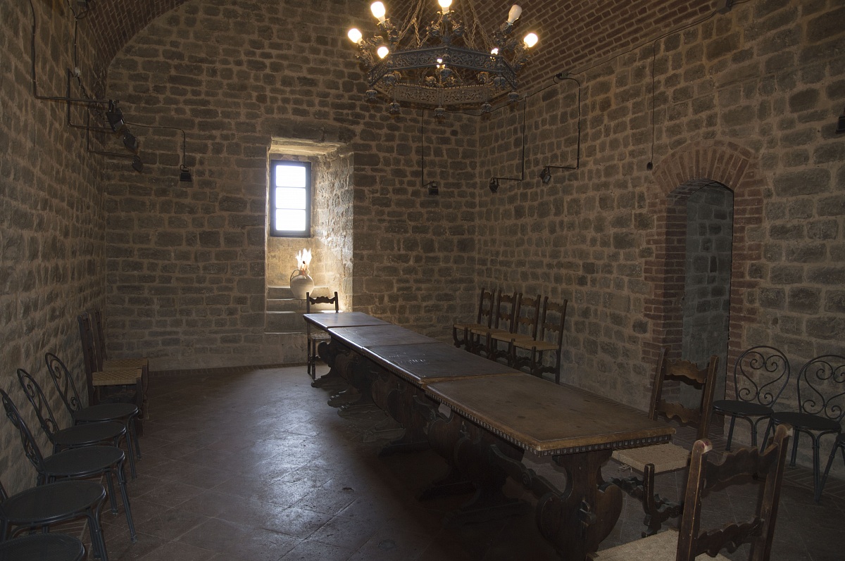 Montalcino-Interno fortezza