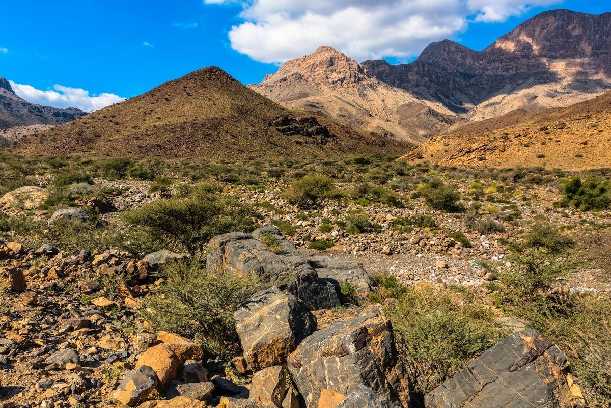 Sulla strada per Jebel Akhdar