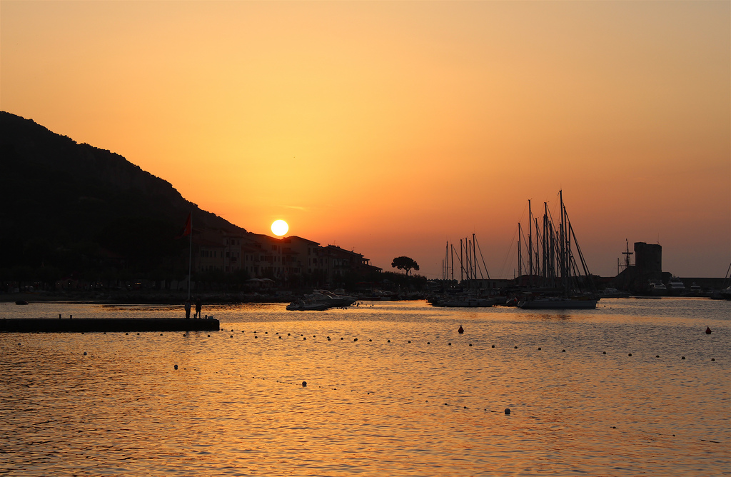 Tramonto a Marciana Marina