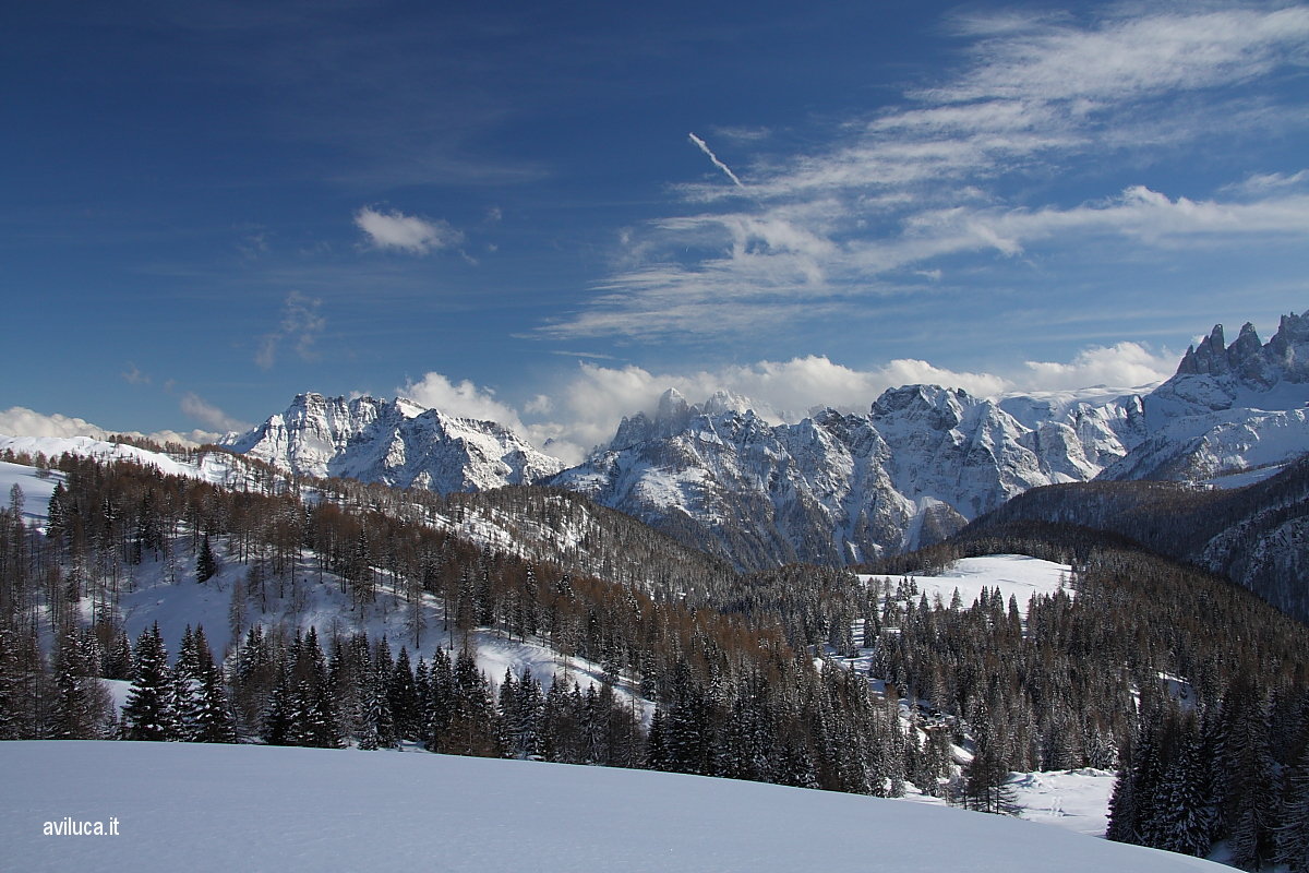 Panorama of the Dolomites
