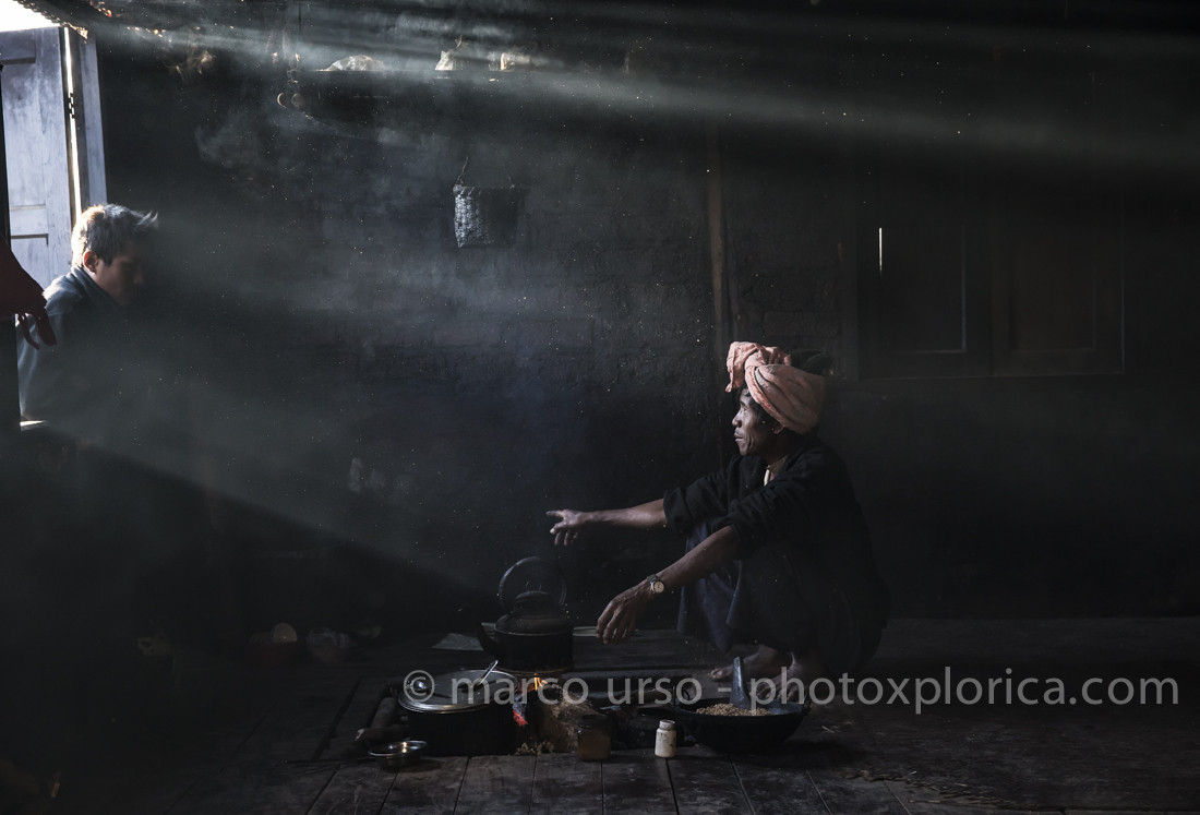 Interno casa Palaung