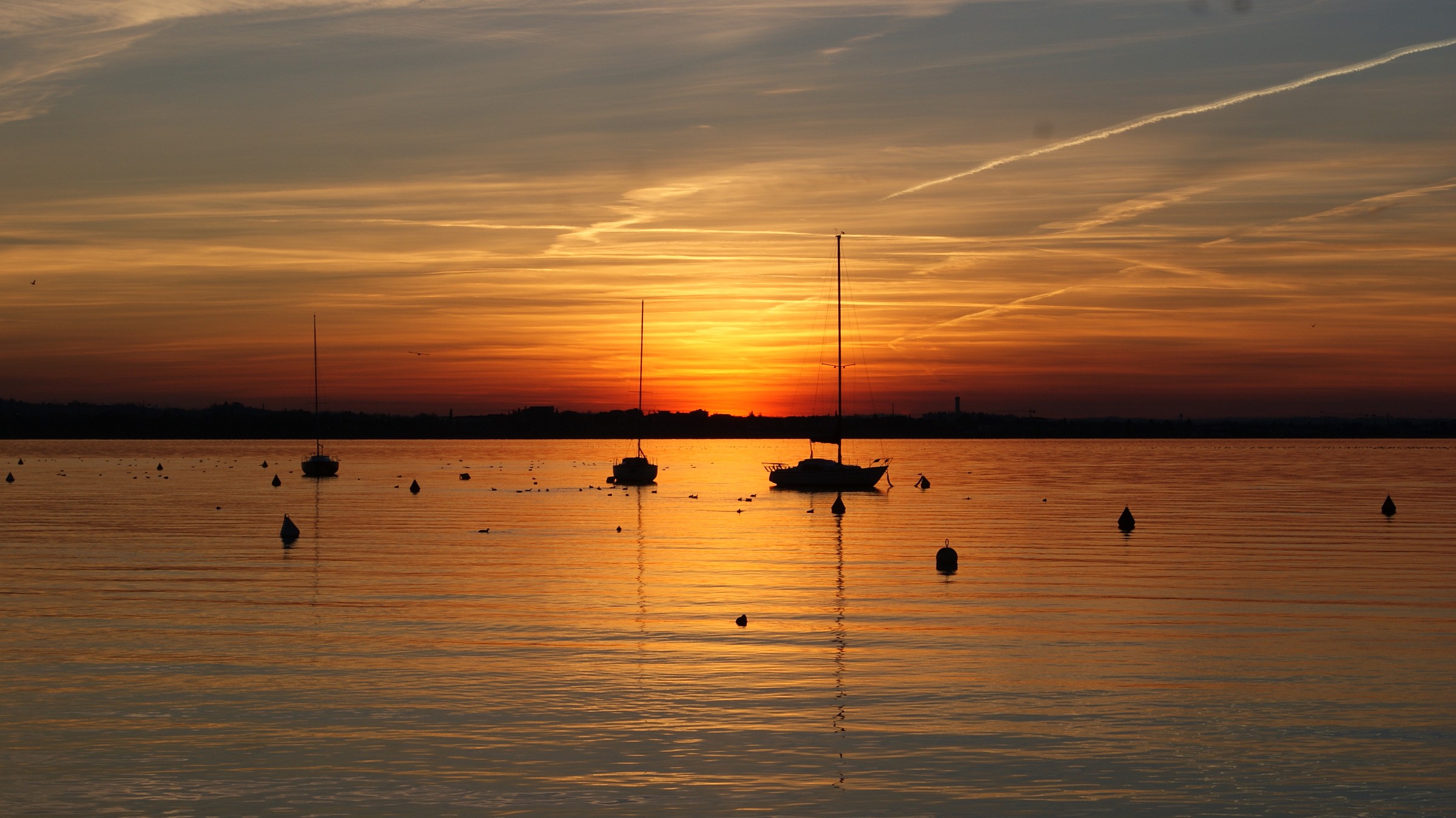 sunset by the end of December