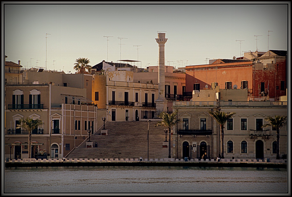 Columns end of the Appian Way - Brindisi.