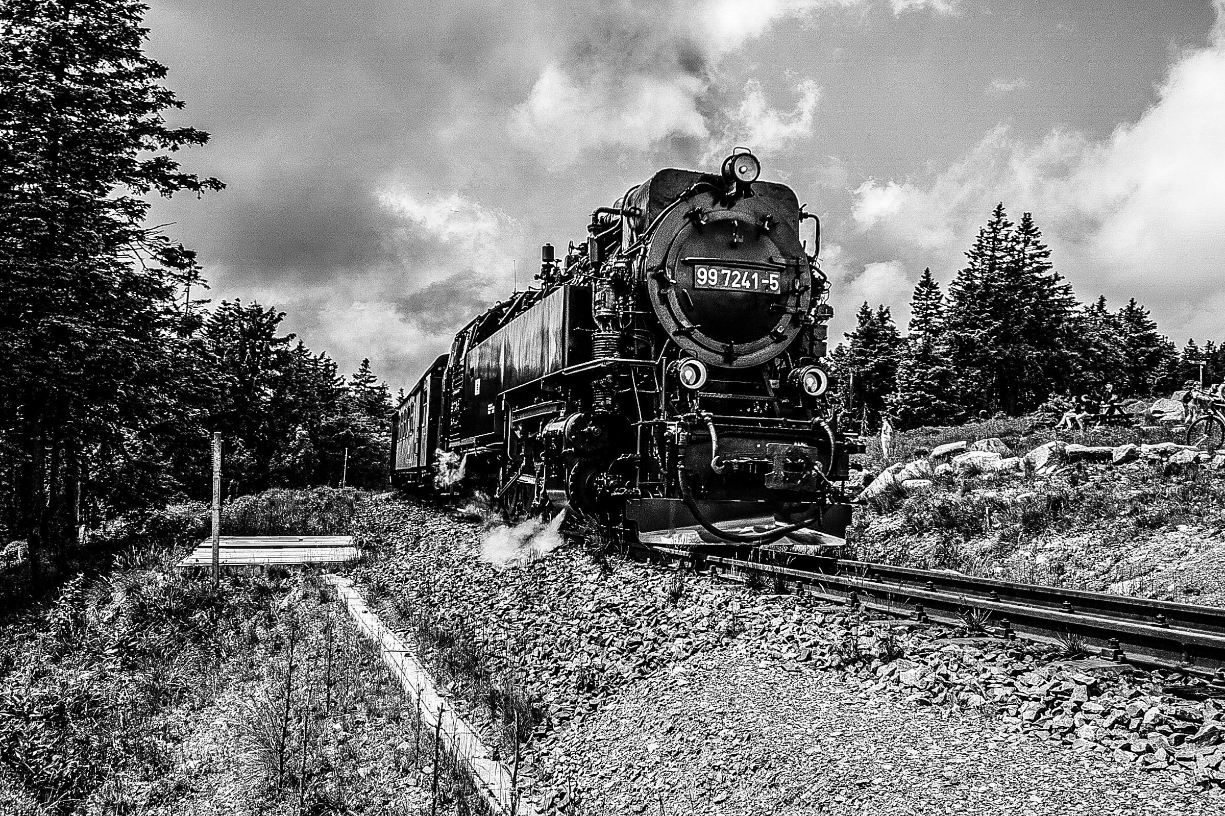 Treno per Brocken Mountain