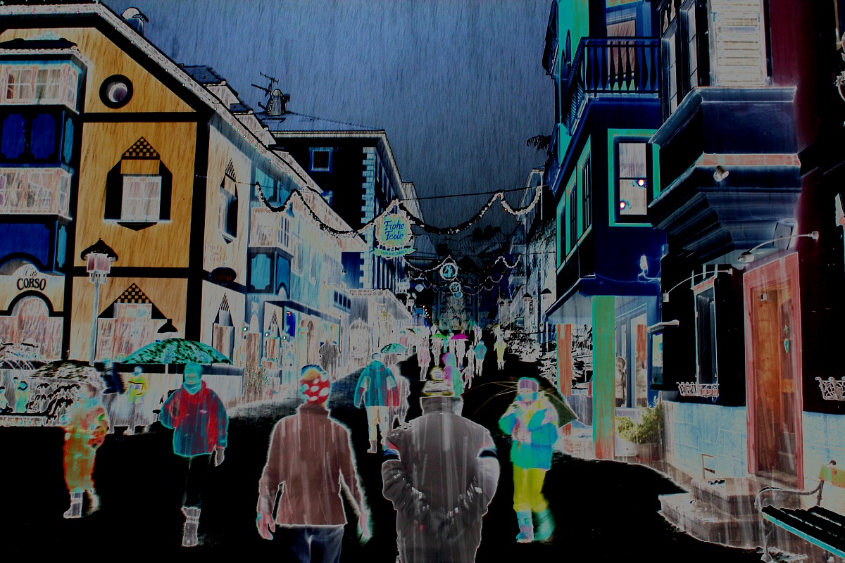 Imaginary walk in Ortisei