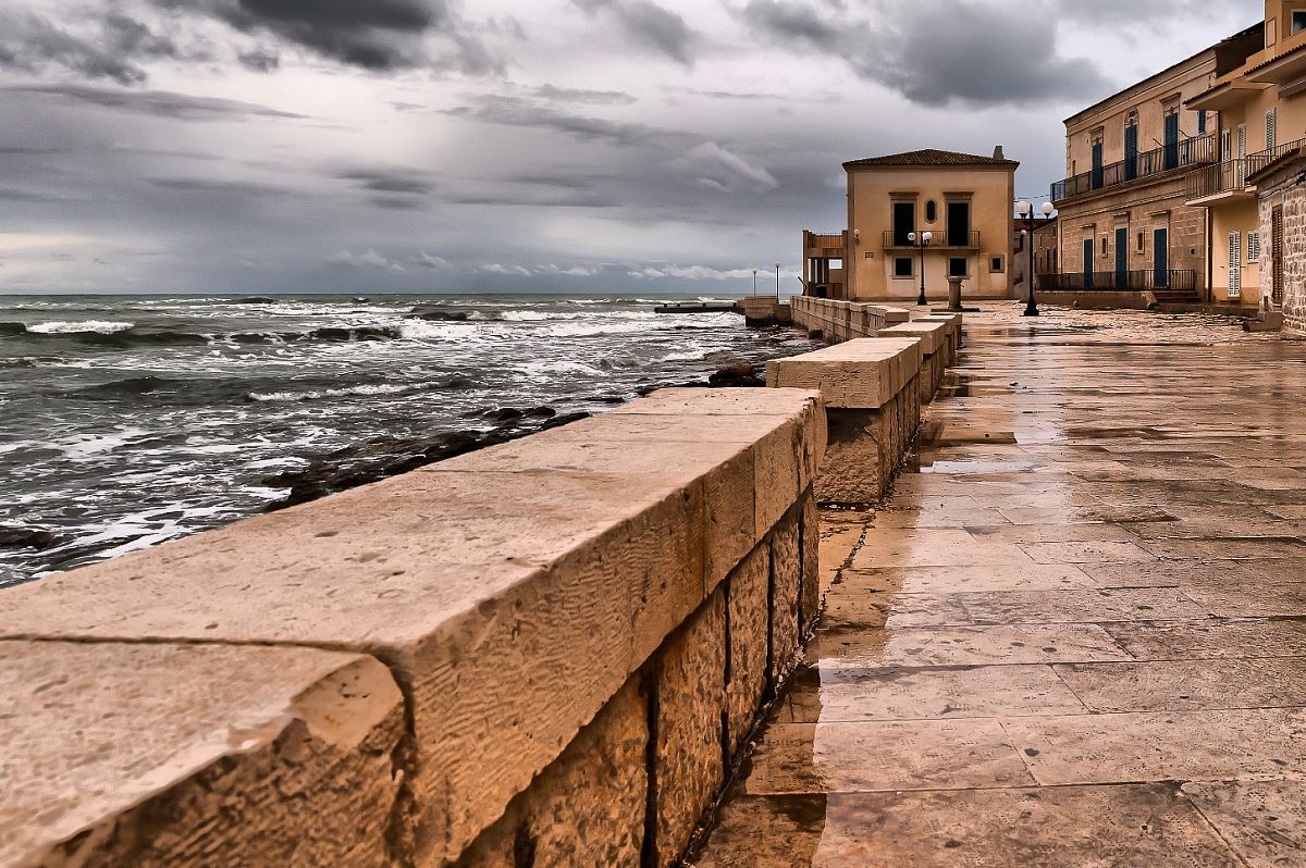 Sampieri in a gloomy day ..